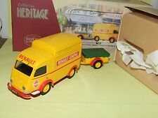 RENAULT 1000 Kg AVEC REMORQUE RENAULT CINEMA CORGI EX70506 1:43 