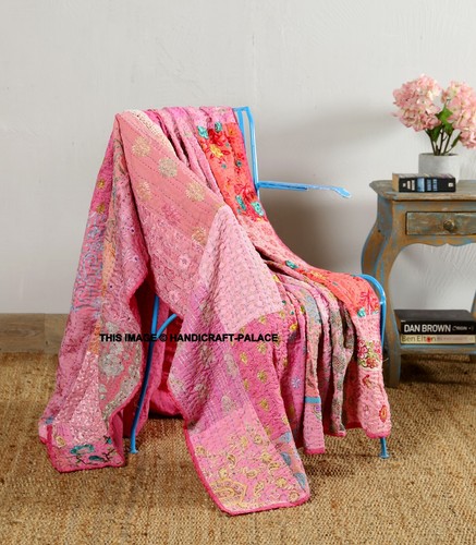 Couverture coton patchwork - couverture,