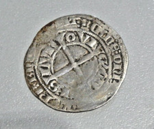 FLANDRE - COMTÉ DE FLANDRE - LOUIS II DE MALE Gros compagnon au lion FLAN LARGE