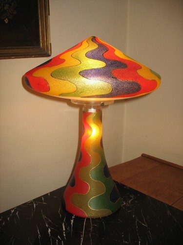 Lampe aladin murano 1970 - lampe,