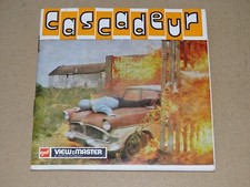 *** Cascadeur _ 3 disques + Livret *** 3D VIEW MASTER - env 1970 {TBE}