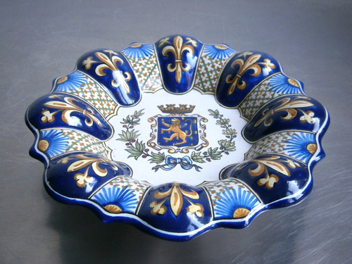 Assiette faïence nevers - faïence,