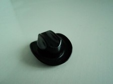 PLAYMOBIL vintage western cowboy chapeau noir 3241 3341 3407 3423 3424 3431 3484