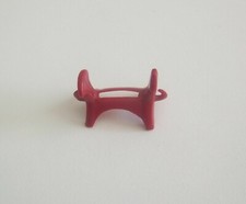 PLAYMOBIL (P422) TOUAREG - Selle Rouge Foncé à Fixer Tapis Dromadaire Roi Mage