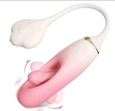Oeuf Vibrant 2 en 1 Flapping Vibration Vibromasseur Masseur G-spot Gode Sextoys