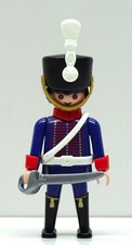 Husar soldat bleu - bleu, royal