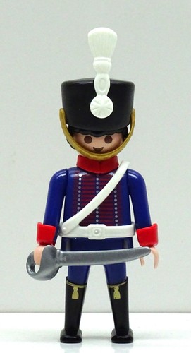 Husar soldat bleu royal - soldat,