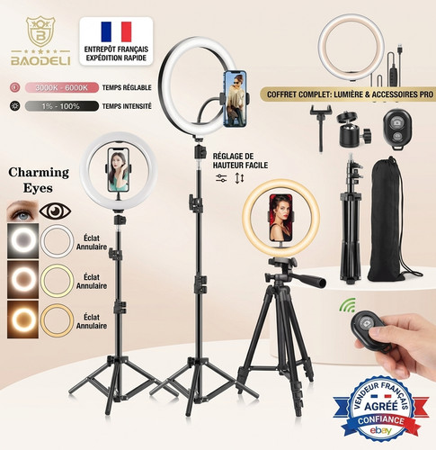 Ring light led 26cm - light,