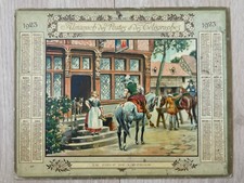 Ancien Calendrier Almanach Des Postes 1923 Le Coup de L’etrier 