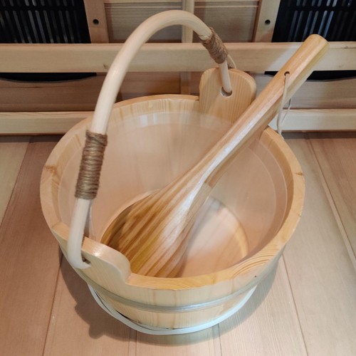 Sauna bois seau avec - sauna,