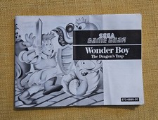 Notice Wonder Boy - The Dragon's Trap - Sega Game Gear - PAL Eur 