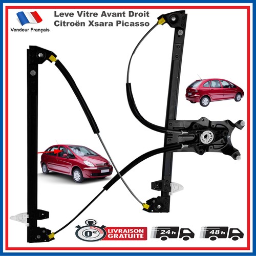 Leve vitre avant - vitre, droit