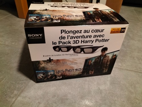 Pack harry potter lunettes - 3d,