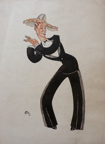 Danseur mexicain au - ?,