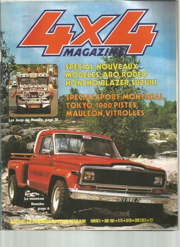 4x4 magazine aro rodeo - /,