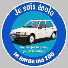 STICKER JE SUIS ECOLO JE GARDE