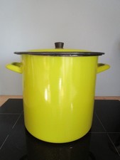 Grand Faitout émaillé vert