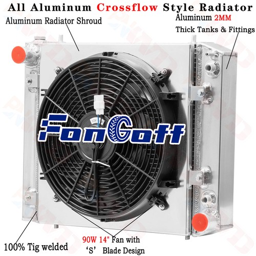 Rangées radiateur fan - 3,