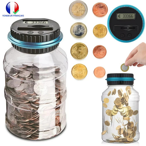 Tirelire électronique euro
