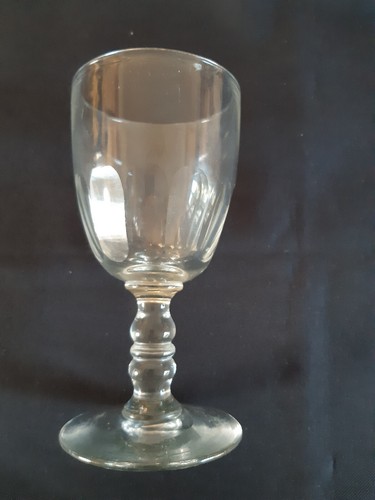 Ancien verre pied - à, à