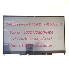 Écran tactile LCD 14" FHD + lunette pour Dell Inspiron 14 5410 7415 2 en 1 P147G