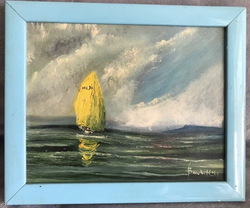 Oil painting - painting,