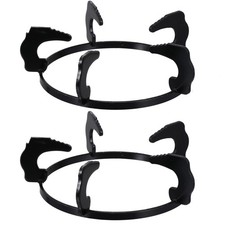  2 PCS Support De Casserole Pour Gaziniere Cuisinière À Wok Anneau