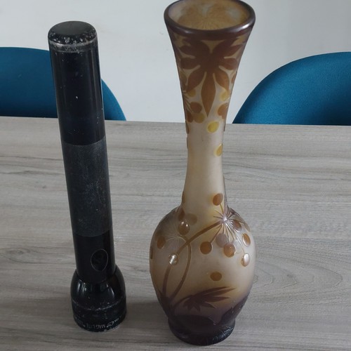 émile gallé vase soliflore - Émile,