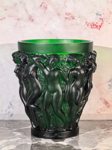 Rare lalique bacchantes - lalique, medium