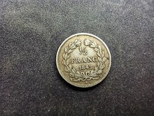 1/2 Franc Louis Philippe 1842