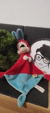 doudou mickey costume lapin rouge bleu nicotoy disney déguisement  Jaune Points