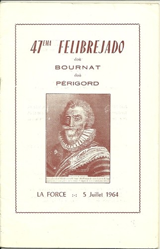 47e félibrée bournat - bournat,