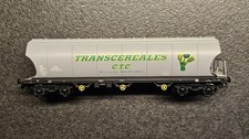 Jouef Ho trémie céréalier Transcéréales Ctc Sncf réf 668300 Champagnole 1/87