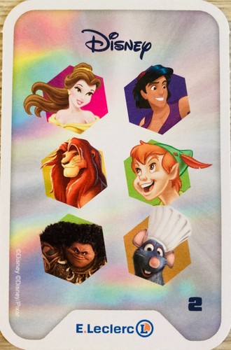 Carte disney leclerc 2025 - carte,