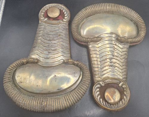 Paire épaulettes vers 1850 - vers,