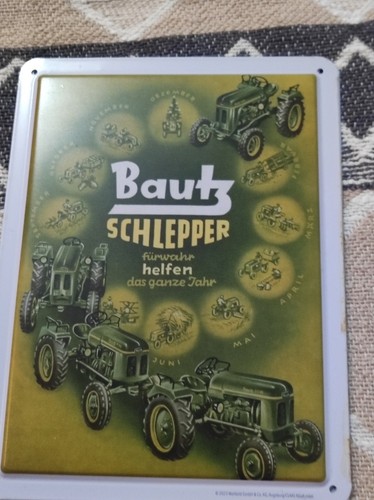 Plaque metal bautz cm - en, 20