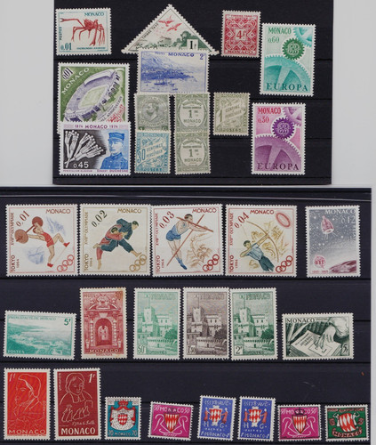 Lot monaco collection - monaco,