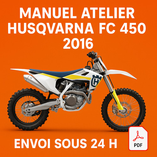 Manuel atelier husqvarna 450 - manuel,