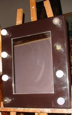 MIROIR DE LOGE DESIGNE ANNEES 70 ORIGINAL NO COPIE