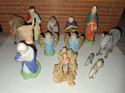Lot anciens santons - lot,