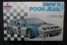 YD006 ESCI 1/24 maquette voiture 3042 BMW M1 Pooh Jeans rare version