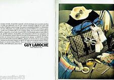 PUBLICITE ADVERTISING 116  1978  Guy Laroche (2p)  boutique lunettes accessoires