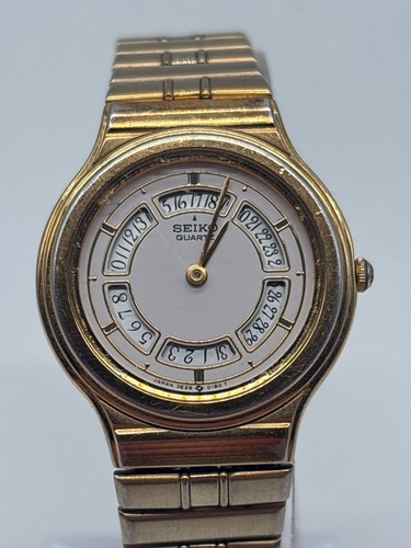 Montre seiko vintage dorée - seiko,