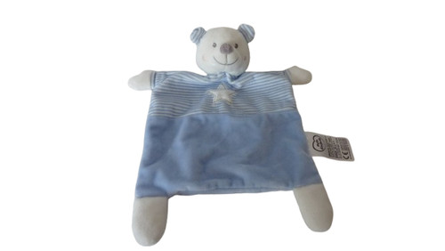 Doudou ours plat - 30, cm