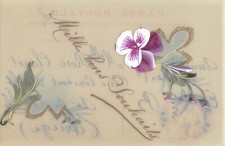 CPA FANTAISIE EN CELLULOID