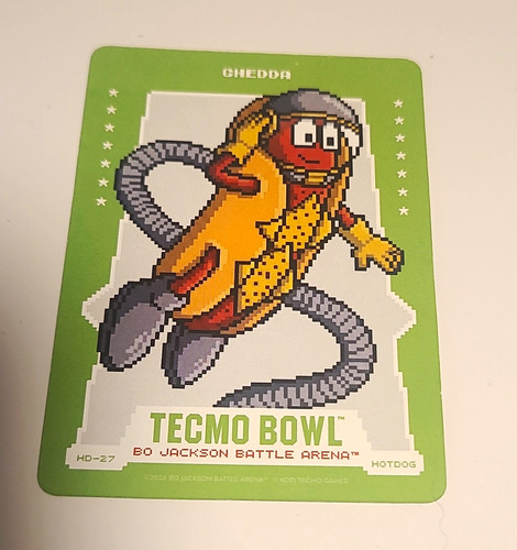 Hotdog tecmo bowl jackson - tecmo,