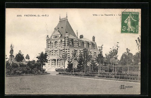 Cpa fréteval villa - cpa, la