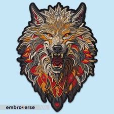 Fire Wolf Totem Large