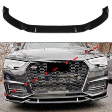 Noir Brillant Spoiler Avant