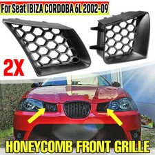Grille de calandre en nid d'abeille Grille Pour SEAT Ibiza Cordoba Type 6L 02-09